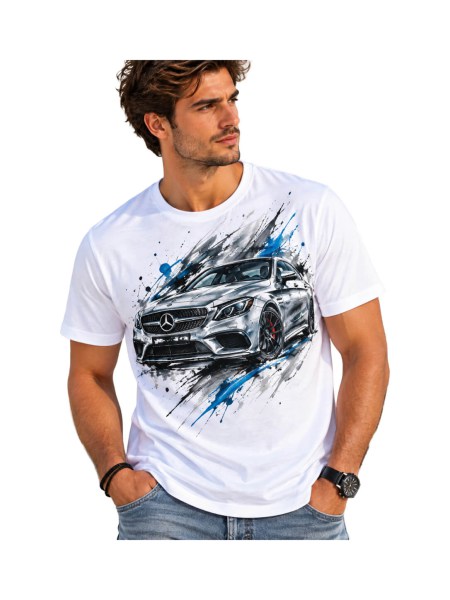 hand-painted-mens-t-shirt-mercedes
